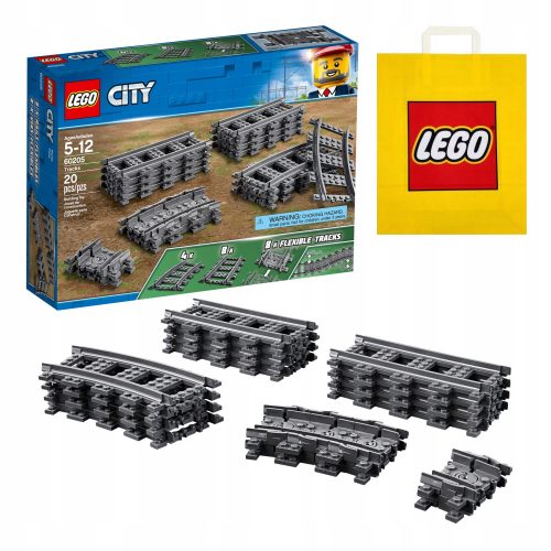  LEGO City 60205 Steze + VP Papirnata vrečka LEGO 6315792 Srednja