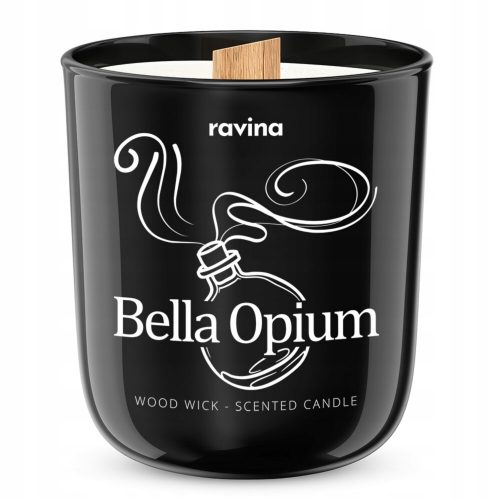 Tradicionalna sojina sveča Black Opium Ravina 1 kos.