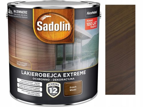  Sadolin vodna lazura 4,5 l Oreh