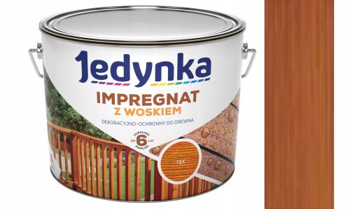  Impregnacija lesa z voskom Jedynka teak 10l