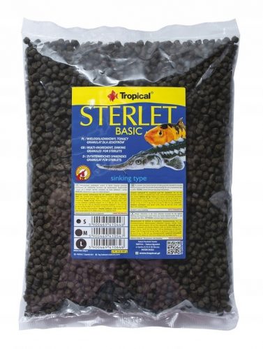  Tropical Sterlet Osnovna hrana za ribe velikost M 20 kg