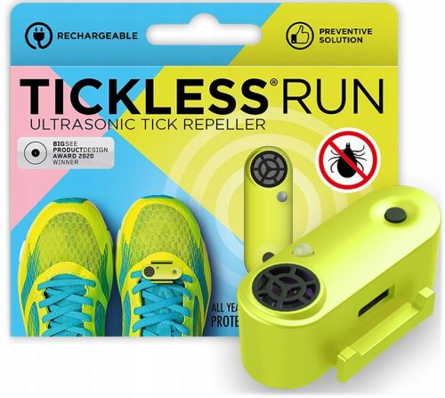  Ultrazvočna zaščita proti klopom Tickless Run rumena