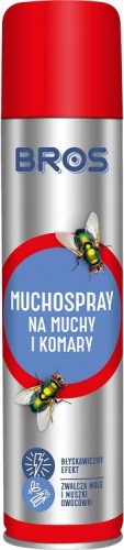  Aerosol proti komarjem in muham Bros 750 ml