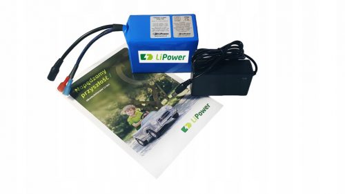  Li-Ion LiPower baterija 11Ah 12V polnilec 2A