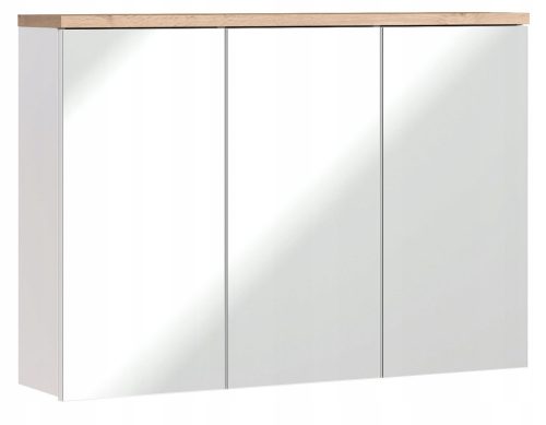  Comad Bali White kopalniška omarica z ogledalom 100x69x20 cm bela