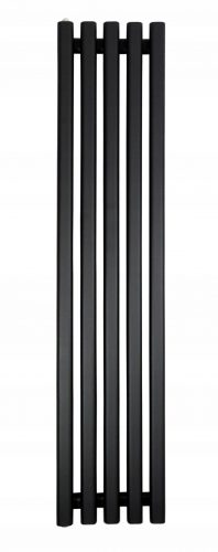 Vodni kopalniški radiator Regnis 428 W 330 x 1000 mm črn