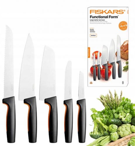  Fiskars Functional Form set nožev v škatli, 5 kos.