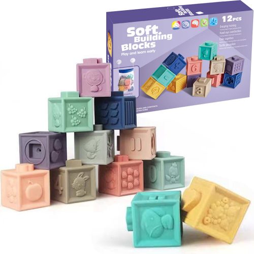  M-Imp mehke senzorične kocke, set 12 kos