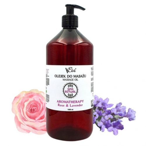  VCee Rose & Lavender 1000 ml masažno olje