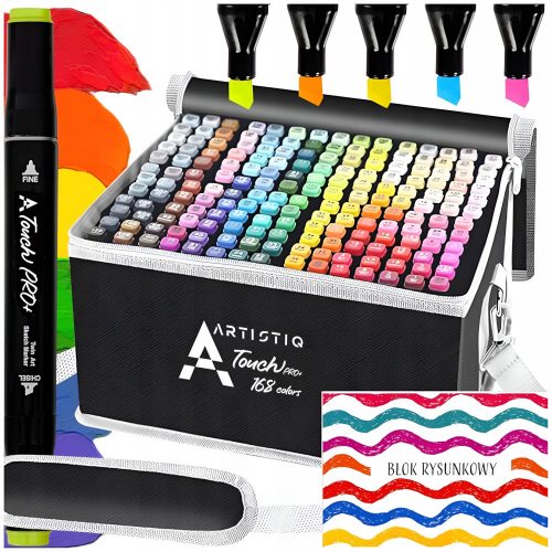  Artistiq TouchPRO+ markerji 168 kos.