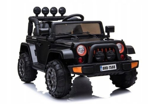  Avto na akumulator Jeep BRD-7588 Black 4x4