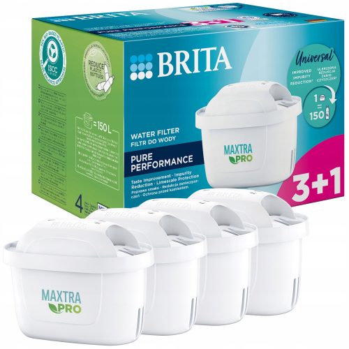  Filtrirni vložek za vrč Brita Maxtra Pro Pure Performance, 4 kos.