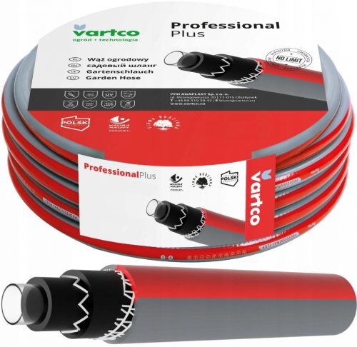  VARTCO PROFESSIONAL+ Vrtna cev 6 plasti 50m 1/2