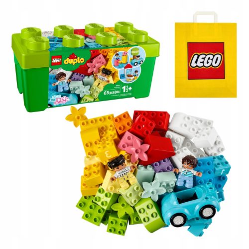  LEGO Duplo 10913 Škatla s kockami + VP papirnata vrečka LEGO 6315792 srednja