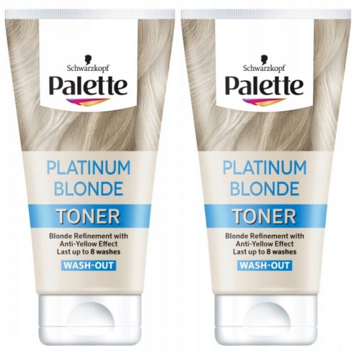  Palette pepelnato platinasto blond sredstva za izpiranje las