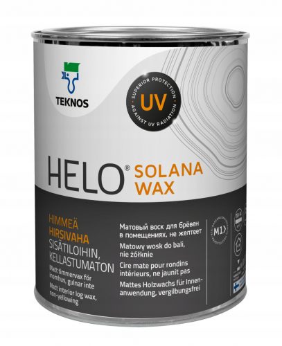 Teknos Helo Solana Wax vosek za les 0,9 l, brezbarven