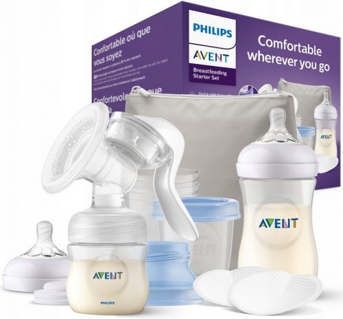  Philips Avent ročna prsna črpalka 266 ml