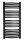  Vodni kopalniški radiator Scarlet 716 W 575 x 1370 mm črn