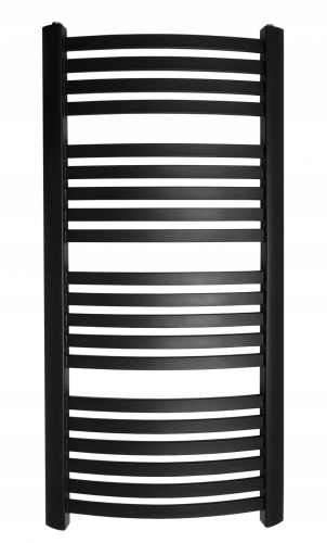 Vodni kopalniški radiator Szkarłat 613 W 570 x 1170 mm črn