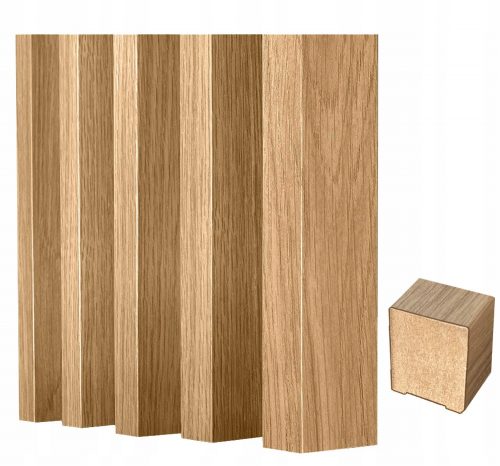 Dekorativna plošča E-Lamele 2,8 cm x 275 cm MDF plošča