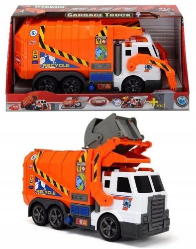  Dickie Toys Garbage Truck Smetarski tovornjak s funkcijami Dickie Toys