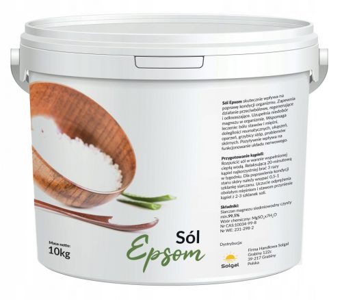  Solgal Epsom Salt 10 kg kopalne soli