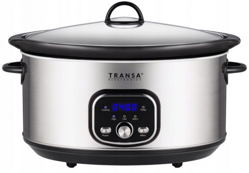  Transa Electronics SlowCooker Large 6,5 l srebrno/siv 320 W