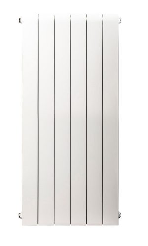 Aluminijasti radiator Faral 1028 W bel 480 x 880 x 95 mm - stranski priključek