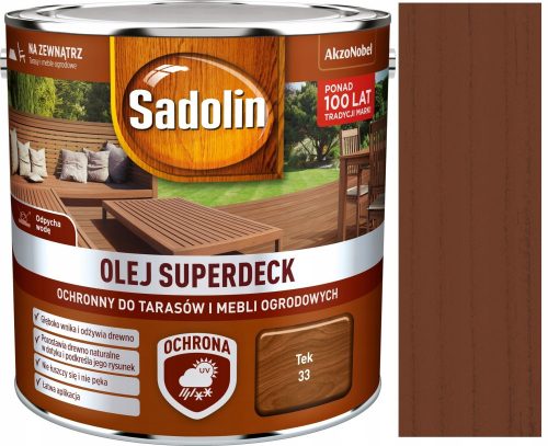  Sadolinovo olje 2,5 l Tek 33