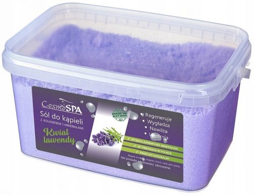  CosmoSPA Lavender Flower 3 kg kopalne soli