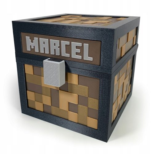  KAJAWIS hranilnik MINECRAFT box NAME otrok