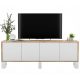  Moderno TV stojalo, komoda, Loft Wotan, White Matt