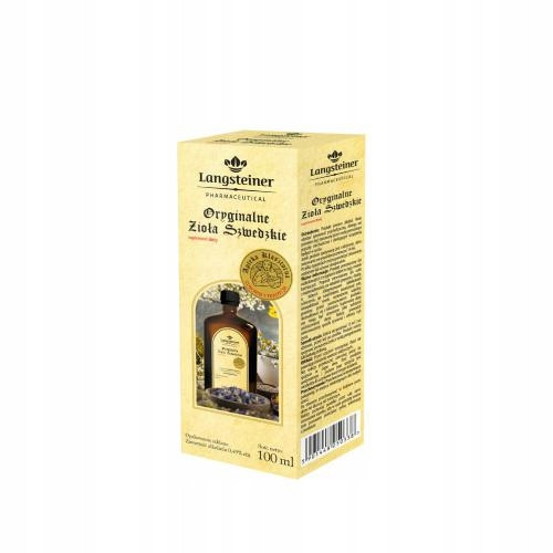  Langsteiner Original Swedish Herbs tekoči inulin 100 ml