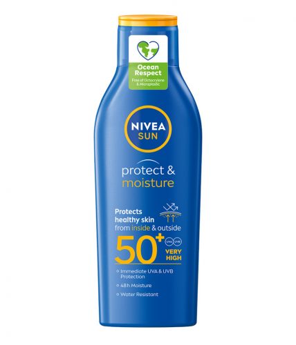  Nivea Sun Protect & Moisture 50 SPF losjon za sončenje 200 ml