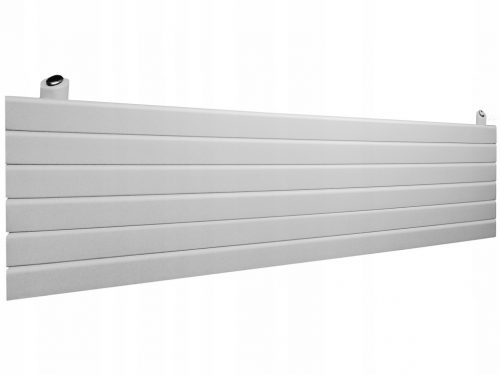  LOFT okrasni RADIATOR 45x180 Mat Bela Struktura 1102W HORIZONTALNO