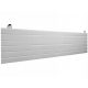  LOFT okrasni RADIATOR 45x180 Mat Bela Struktura 1102W HORIZONTALNO