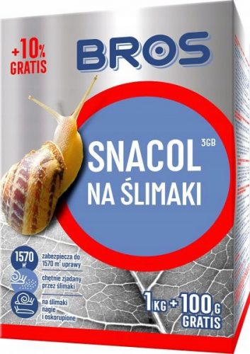  Odganjalec polžev Bros Snacol 1,1 kg