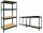  AR-SHELVING kovinski skladiščni regal 180 x 90 x 45 cm max 360 kg na polico