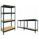  AR-SHELVING kovinski skladiščni regal 180 x 90 x 45 cm max 360 kg na polico