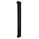  LOFT Slim okrasni RADIATOR 180x15 Matt Black Structure 288W