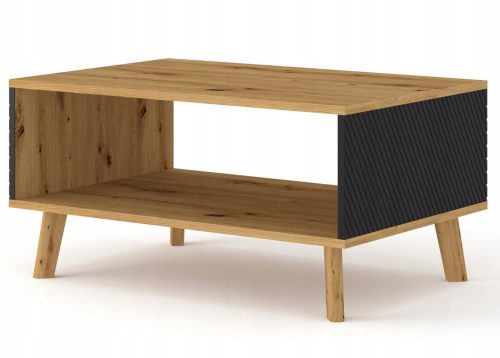  Bim Furniture LUXI pravokotna klubska mizica 90 x 60 x 45 cm obrtniški hrast