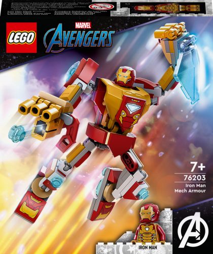  LEGO Super Heroes 76203 Mehanski oklep Iron Man