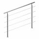 Stopniščna ograja Monzana Balustrade Jeklo 150 cm+4