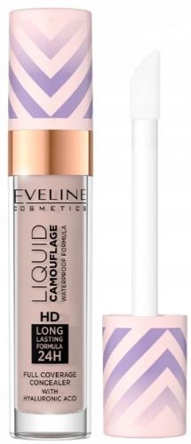  Prekrivni korektor z aplikatorjem Eveline Cosmetics Liquid Camouflage HD 05 light sand 7,5 ml 150 g