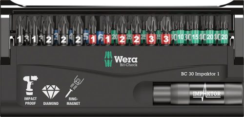  Wera Impaktor/30 Bit-Check set nastavkov 057690