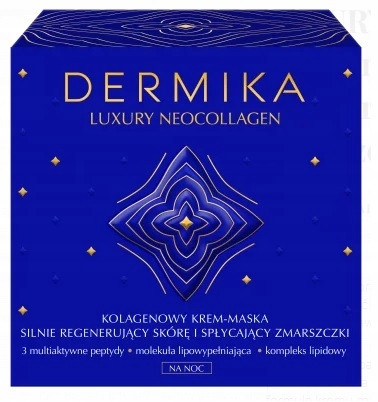  Dermika Neocollagen 1 SPF nočna hranilna krema za obraz 50 ml