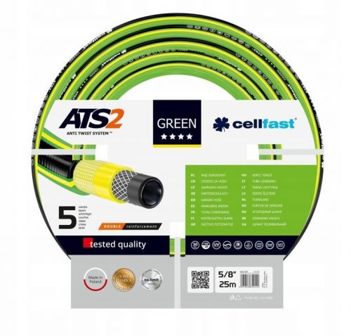  Vrtna cev 5/8 25 metrov 15-110 ATS Green Cellfast