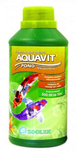  Zoolek aquavit pond 500ml - mikroelementi za ribnik