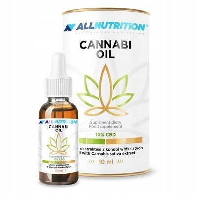  Allnutrition Cannabi CBD konopljino olje 10% 10 ml