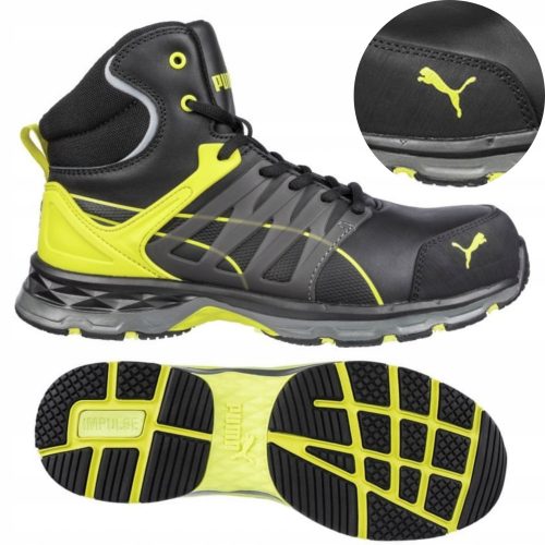  Delovni gležnjarji Puma VELOCITY 2.0 YELLOW MID vel.45